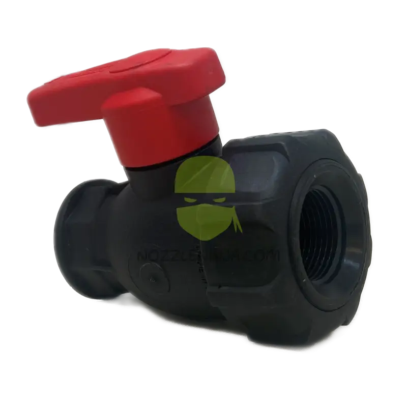 0.75’’ Female Bsp Single Union Ball Valve 232 Psi Teflon Seals