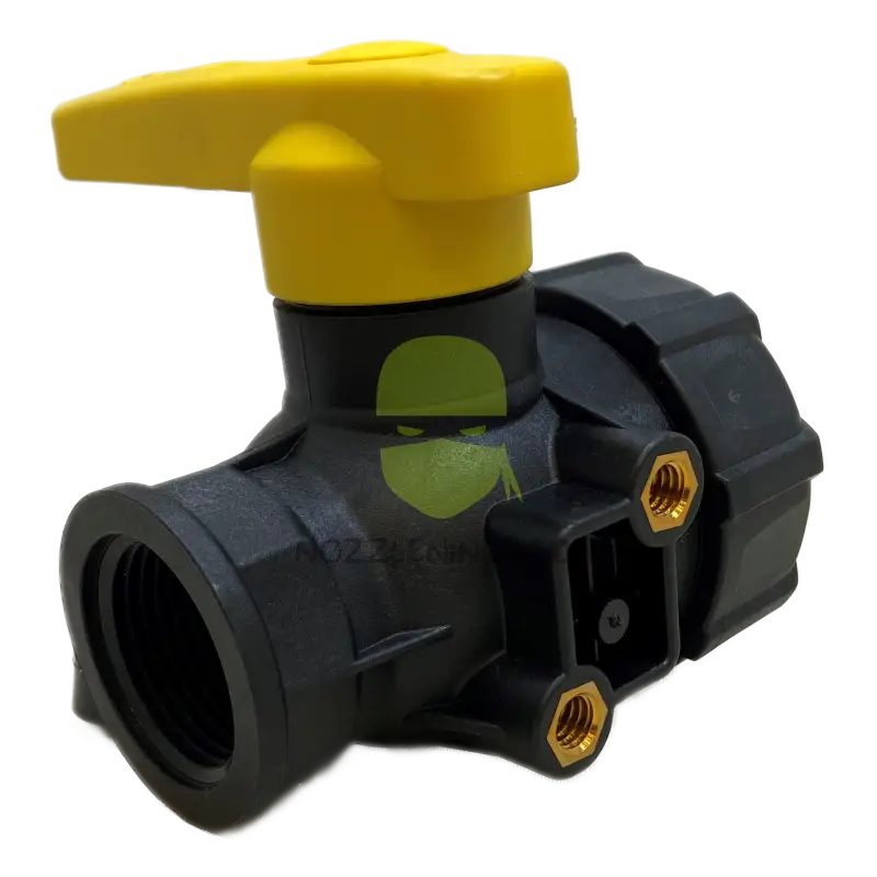 1.0’’ Female Npt Single Union Ball Valve 232 Psi Teflon Seals