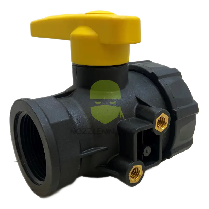 1.25’’ Female Npt Single Union Ball Valve 150 Psi Teflon Seals