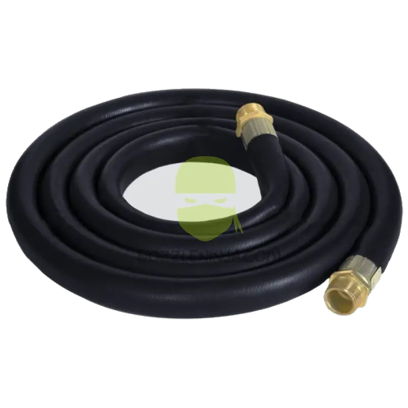 1’’ Black 12ft Long Chem Pump Hose Assembly Hose and Hose Accessories