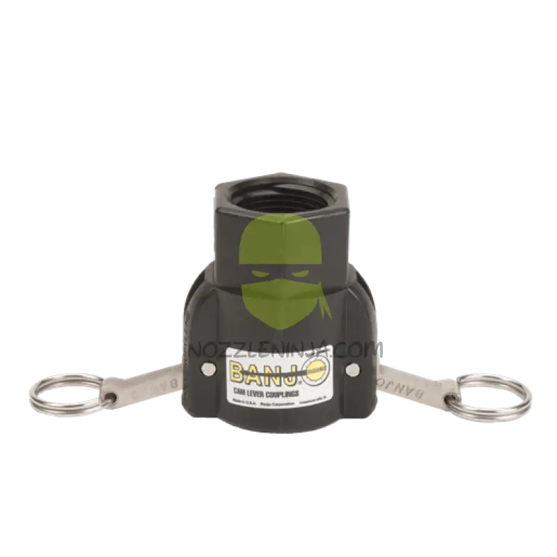 100D 1’’ Female Coupler X Thread Poly Cam Lever Coupling Camlock