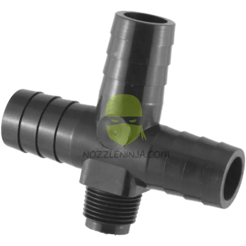 3/4’’ Triple Barb To 1/4’’Mpt Thread Adaptor For Wilger Swivel Nozzle Bodies Accessory