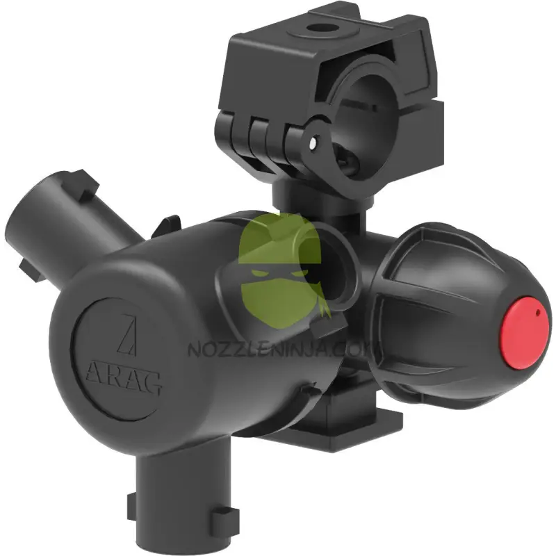 3-Way Nozzle Body Pro Flow Epdm Seals 8 Psi Dcv With Tab For Boom Clamp 1’’ Accessory