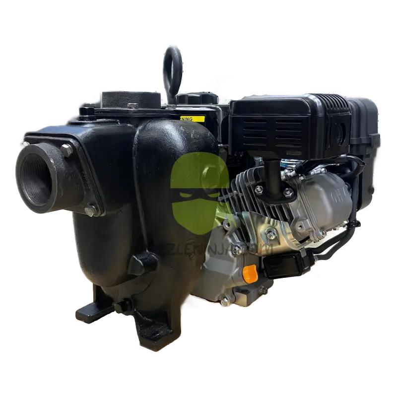 Cast Iron Diesel Transfer Pump 2’’ Self Priming 170 Gpm With E-Start 6.5 Hp Power Pro Engine