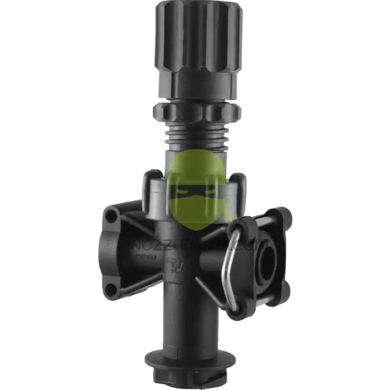 Combo-Rate Through Body Pressure Regulating Valve Nozzle Accessory