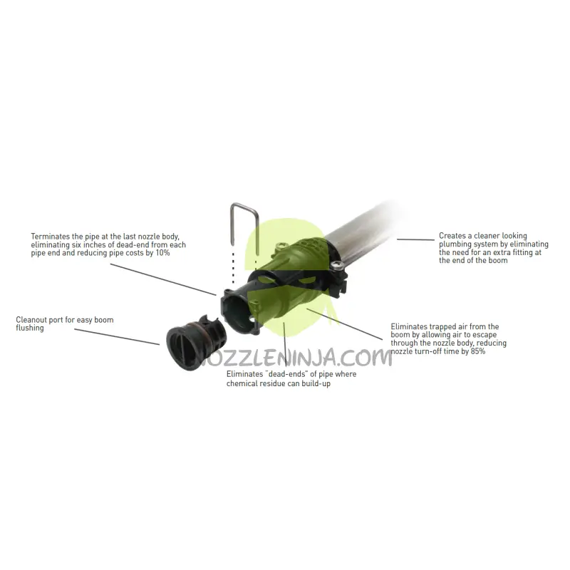 Express End Cap Standard Flow 10Mm Plumbing