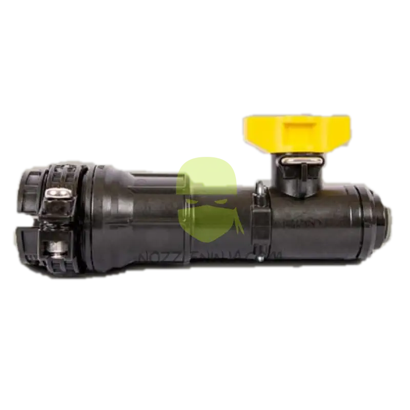 Express End Cap With Flush Valve Installed Boom Plumbing