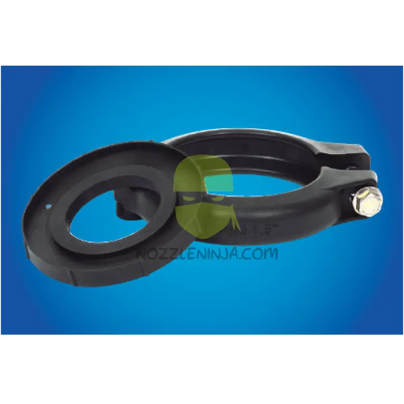 Flange Clamp For M220 (3.28’’Od) 2’’ Full Port Fittings Includes Bibbed/Apron Epdm Gasket