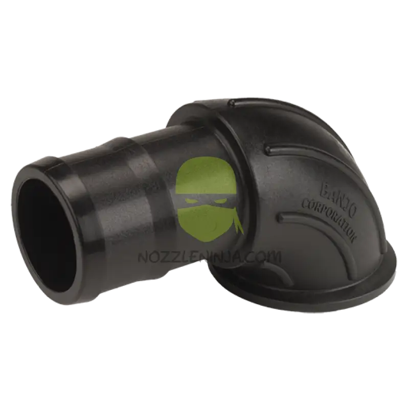 M300Brbswp90 3’’ Flange Sweep To Hose Barb 90 Deg Elbow Fittings