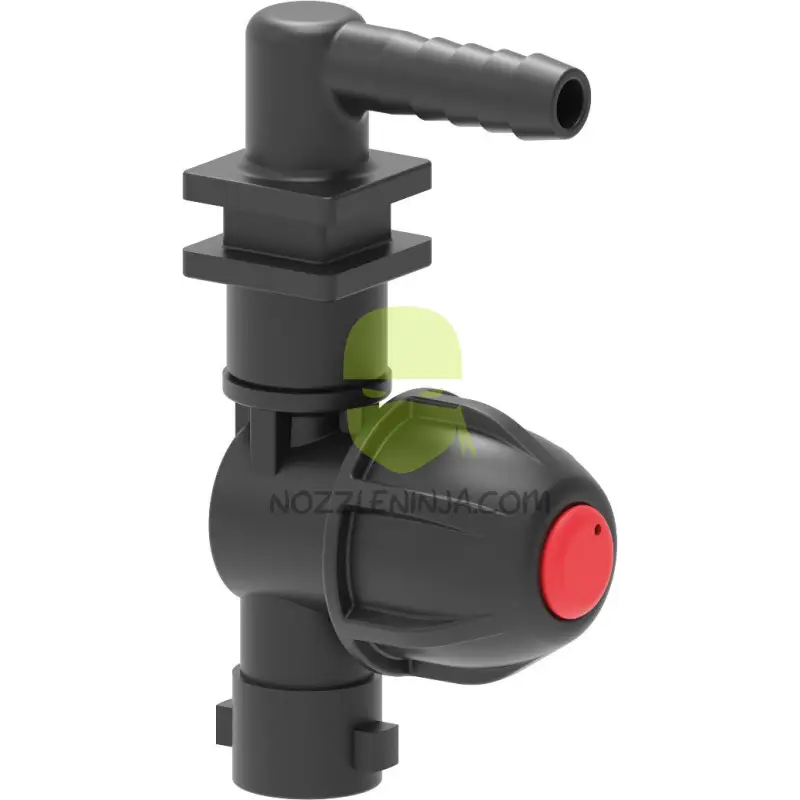 Single Nozzle Body With Dcv 3/8 Inch Hose Barb Accessory