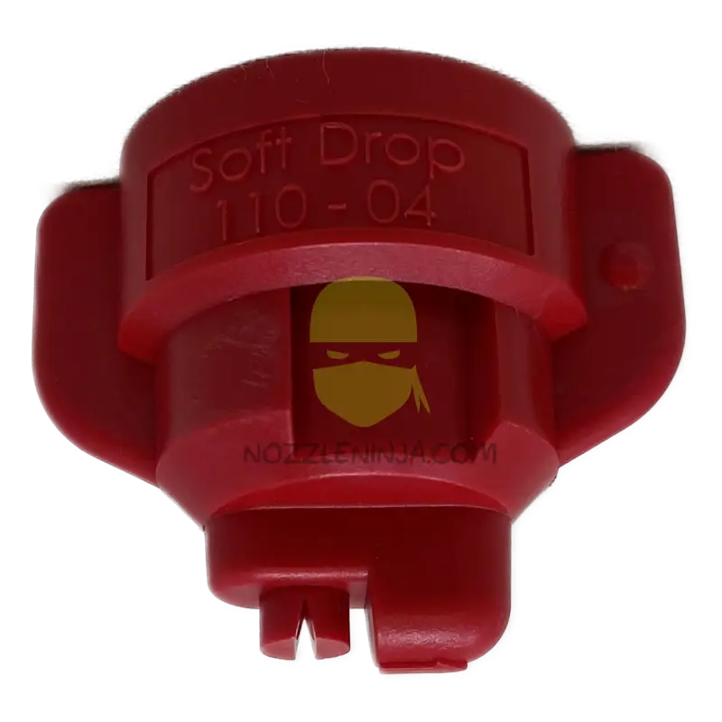 Soft Drop Nozzle Xc Pwm Compatible 0.4Gpm Red Broadcast