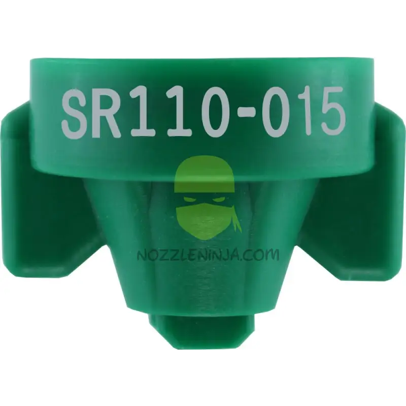 Sr110 Combo-Jet Nozzle By Wilger 0.15Gpm Green Broadcast