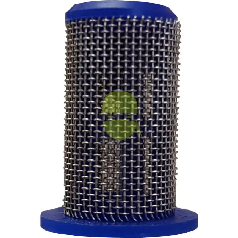 Tip Strainer 50 Mesh Flanged Blue Iso Poly/Stainless Nozzle Accessory