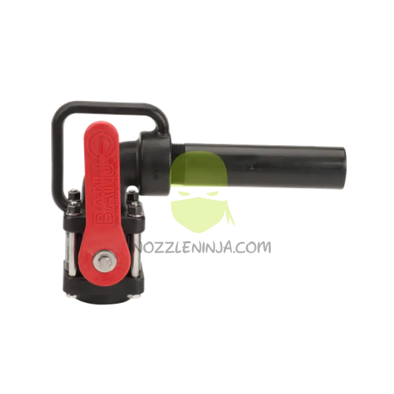 Va150 1.5’’ Right Angle Nozzle With Integrated Ball Valve