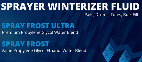 Spray Frost and Spray Frost Ultra Sprayer Winterizer Fluid