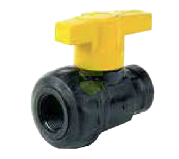 1.0 Inch Single Union Ball Valve 232 Psi Teflon Seals