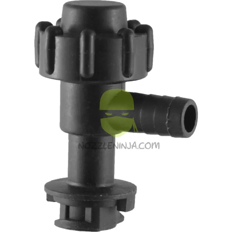 1/2’’ Single Barb Flange Mount Top Check Valve Combo-Jet Outlet Nozzle Body Accessory