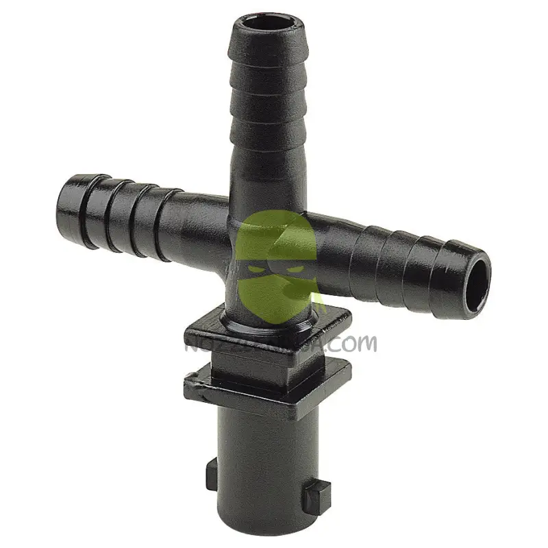 1/2’’ Triple Barb Single Nozzle Body For Dry Boom Accessory