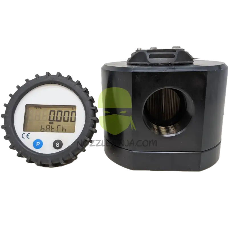 1.5’’ Oval Gear Flow Meter With Remote Display 2-66Gpm