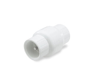 Check Valve PVC  3/4" FPT Inlet 3/4" FPT Outlet 1/2lb Spring 100 PSI