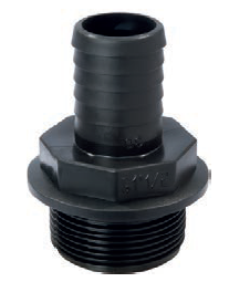 3/4" Male BSP to 1" Hose Tail Fitting