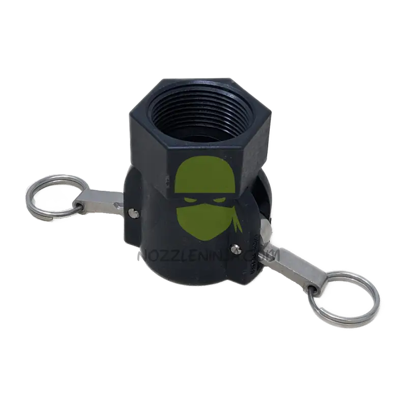 125D-TM CAM LOCK (D) 1’’ FEMALE COUPLER X 1 1/4’’ FEMALE NPT Camlock