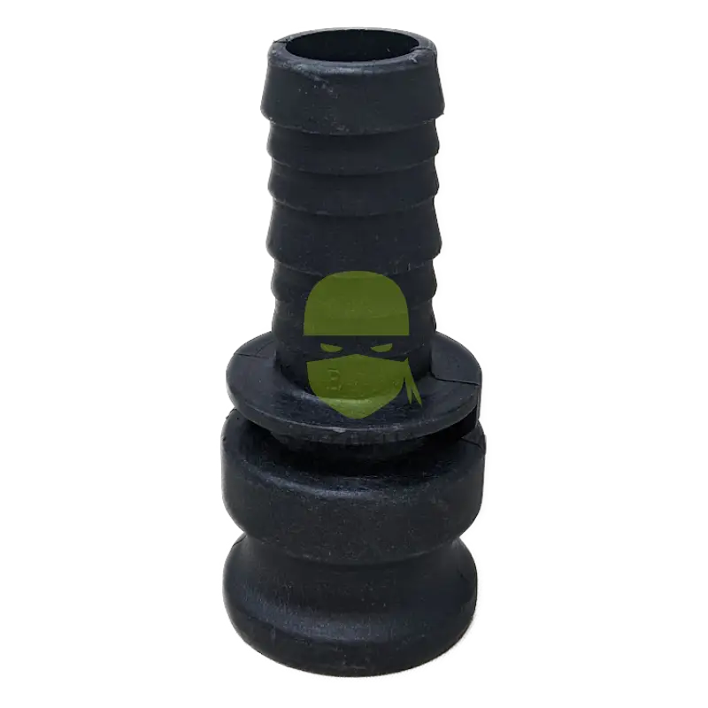125E-TM CAM LOCK (E) 1’’ MALE ADAPTER X 1 1/4’’ HOSE BARB Camlock