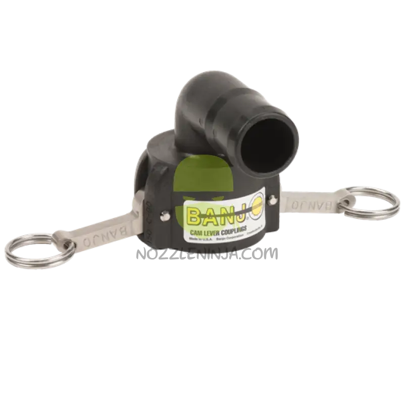 150C90 Banjo 1½’ 90° Female Coupler X 1½’ Hose Shank Camlock
