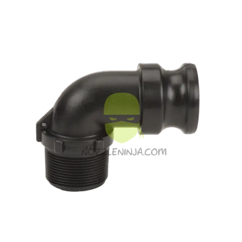 150F90 1.5’’MPT To 1.5’’ Male Camlock Elbow Camlock