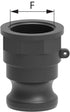 3" Female BSP Thread to3" Male Camlock Coupling