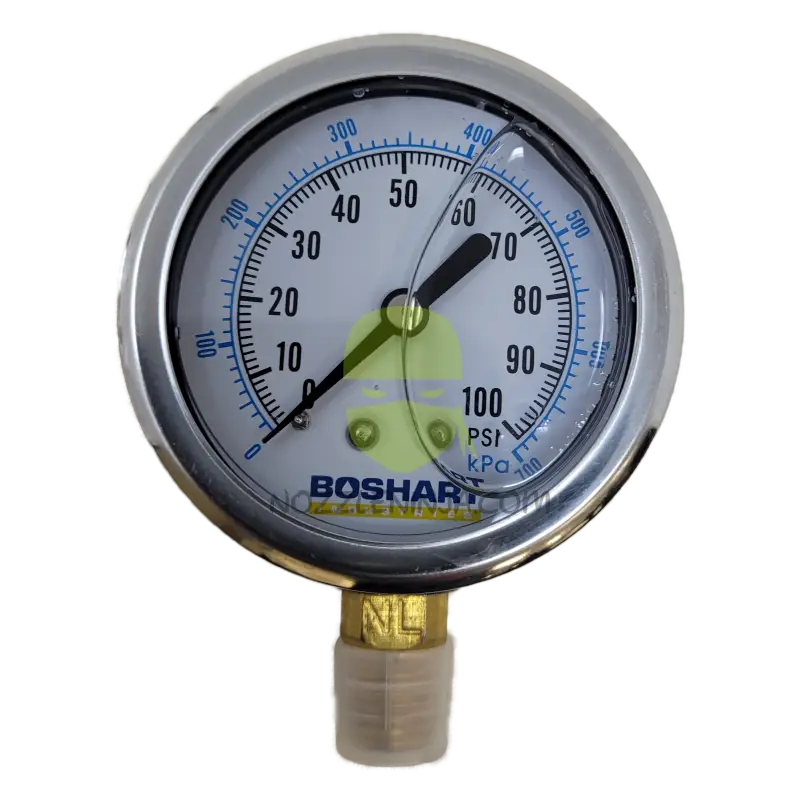 2-1/2’’ 100PSI LIQUID GAUGE Plumbing