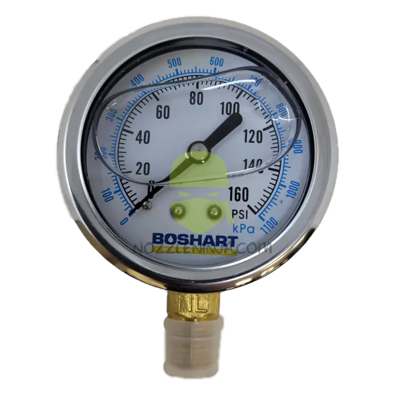 2 1/2’’ 160PSI LIQUID GAUGE Plumbing