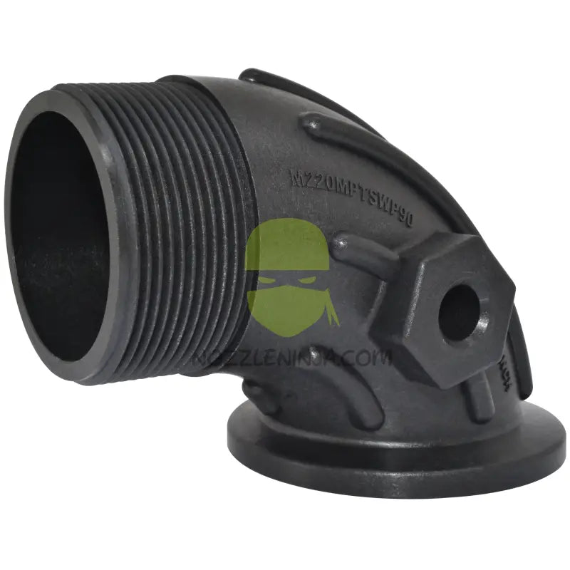 2’’ Full Port FLANGE X 2’’ MALE NPT; 90 SWEEP Flange Fittings