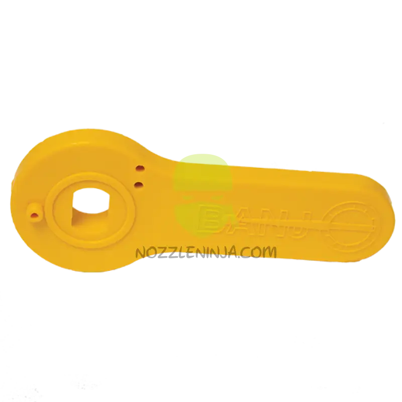 2’’ Short Handle-Yellow-Stubby Threaded Valve Manual