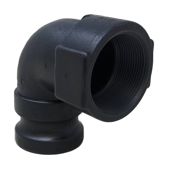 200A90-TM CAM LOCK (AL) 90 DEGREE 2" MALE ADAPTER X 2" FEMALE NPT