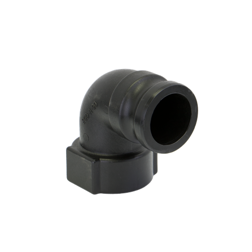 200A902" 90° Male Adapter X 2" Female Thread