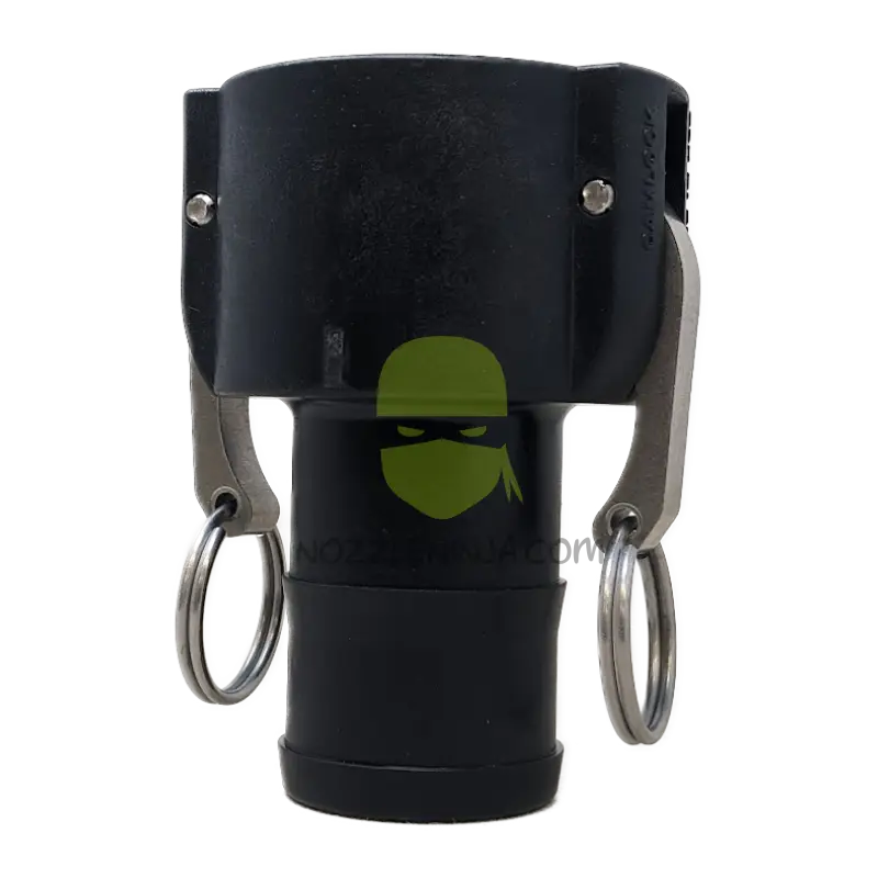 200C-TM CAM LOCK (C) 2’’ FEMALE COUPLER X 2’’ HOSE BARB Camlock