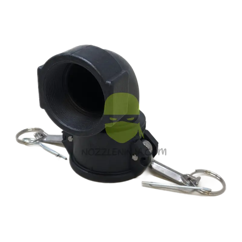 200D90-TM CAM LOCK (DL) 90 DEGREE 2’’ FEMALE COUPLER X 2’’ FEMALE NPT Camlock