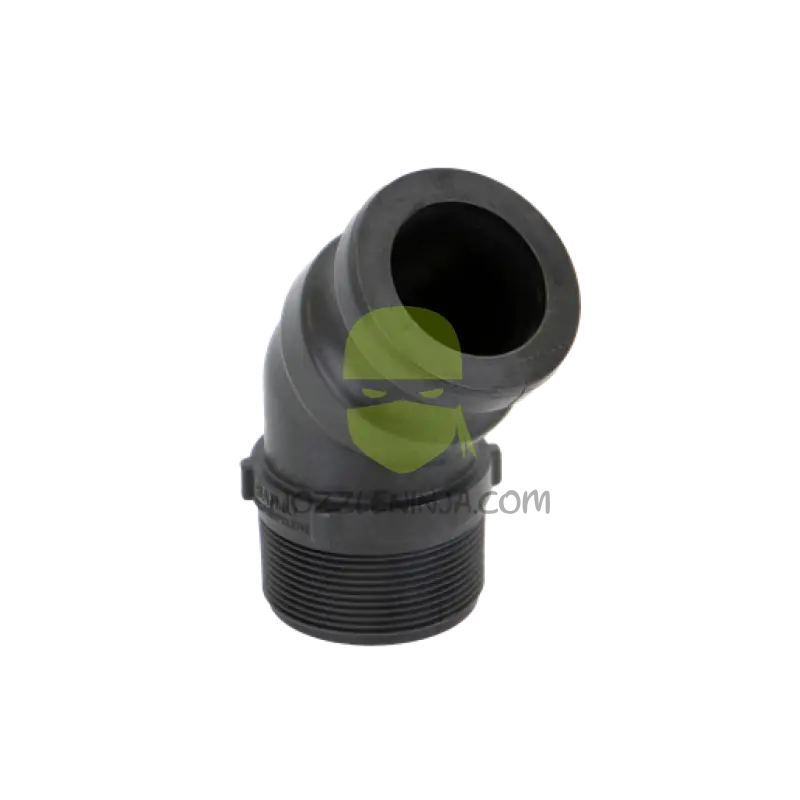 200F45 Banjo 2’’ 45° Male Adapter X 2’’ Male Thread Camlock