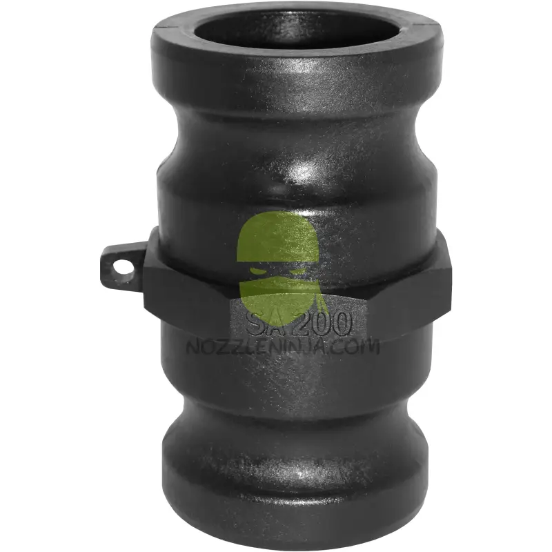 200FF-TM CAM LOCK (SA) SPOOL ADAPTER 2’’ MALE ADAPTER X 2’’ MALE ADAPTER Camlock