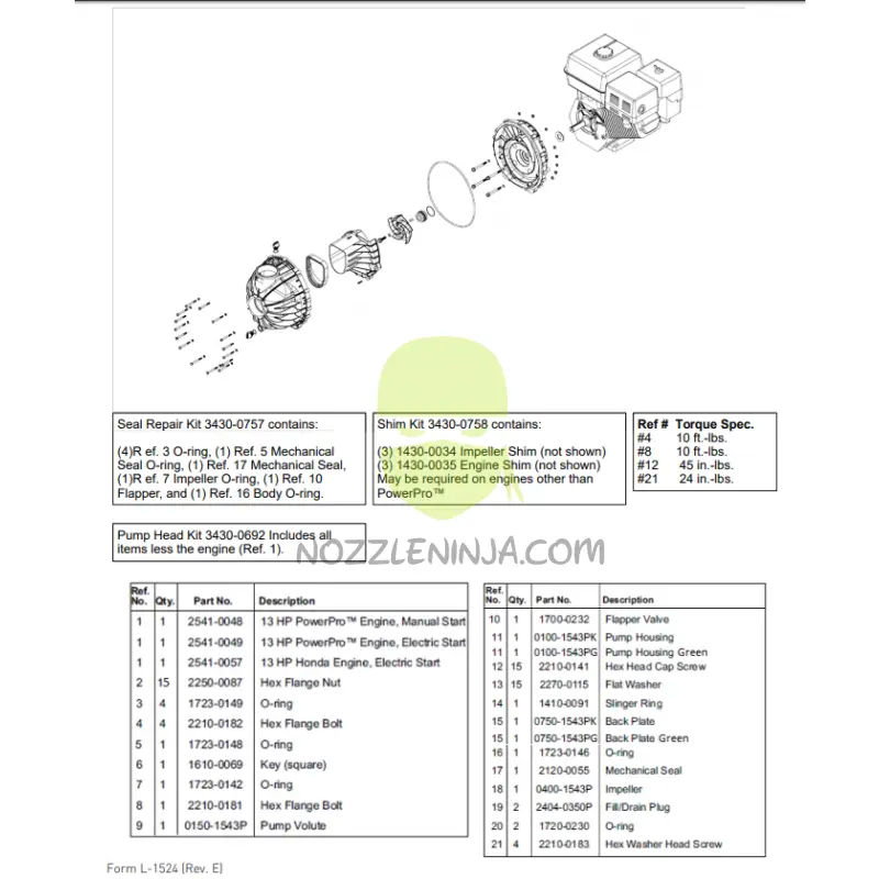 1543P Fill/Drain Plug Plumbing