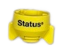 Yellow  ISO Nozzle Cap With NO Seal - must by 148 to get this price