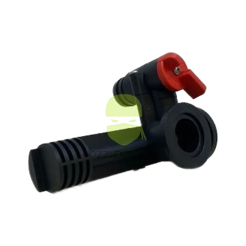 27391-00L - QF100X Boom End Extended Elbow Flush Valve (21/32’’ Port Left) Boom Plumbing