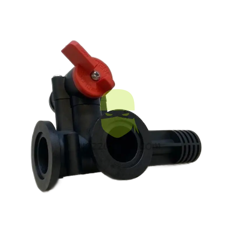 27391-00R - QF100X Boom End Extended Elbow Flush Valve (21/32’’ Port Right) Boom Plumbing