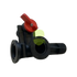 27391-00R - QF100X Boom End Extended Elbow Flush Valve (21/32’’ Port Right) Boom Plumbing