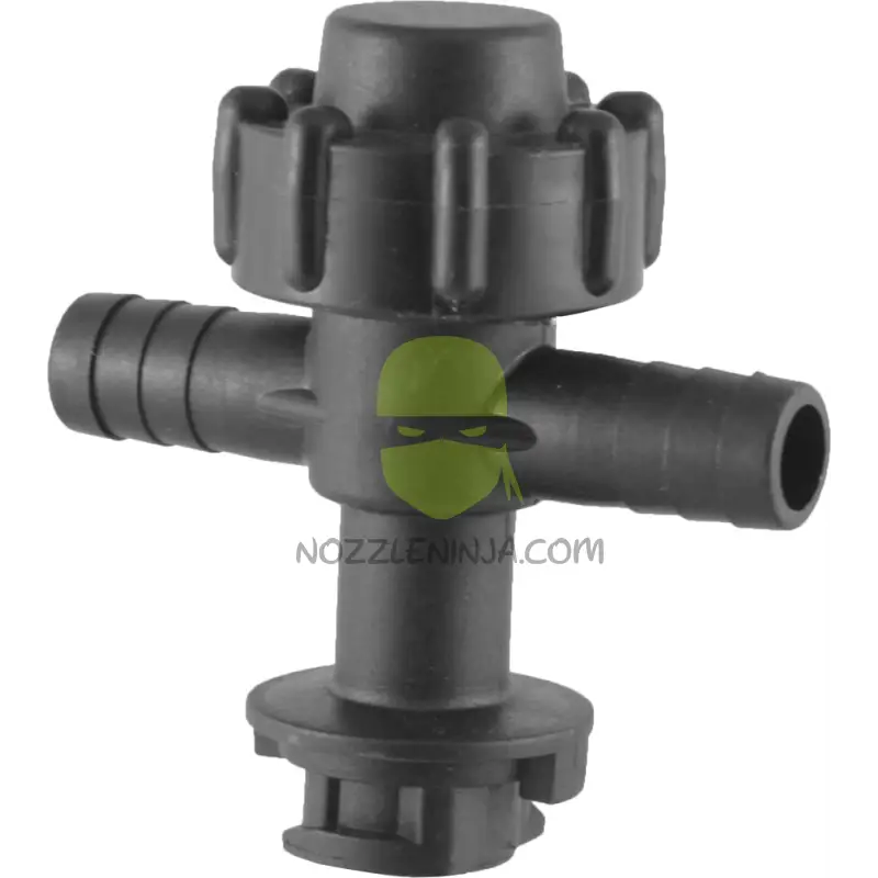 3/8’’ Double Barb Flange Mount Top Check Valve Combo-Jet Outlet Nozzle Body Accessory