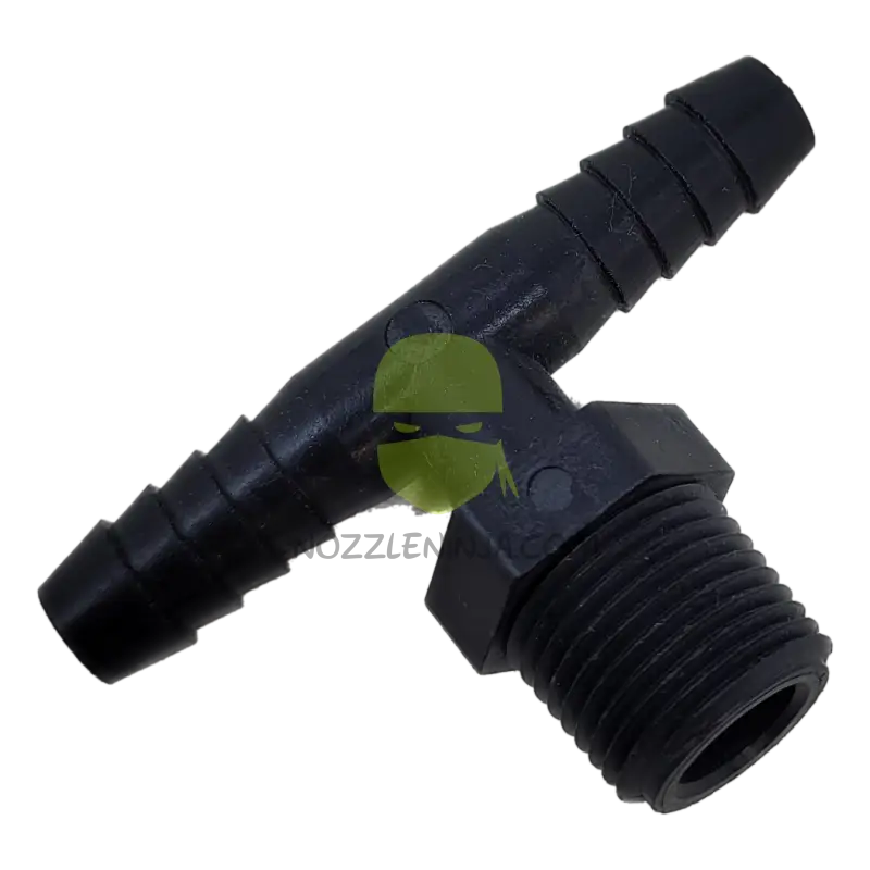 3/8’’ Double Barb To 1/4’’ Mpt Thread Adaptor For Wilger Swivel Nozzle Bodies Accessory