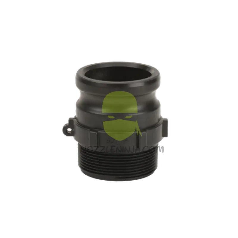 300F Adapter Male Cam x Male Thread 3’’ Camlock