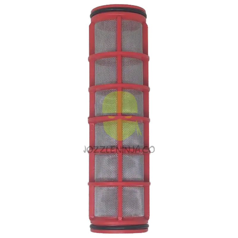 32-Mesh Inox Screen Red Poly Rib For Arag 1.25 and 1.5’’ T Style Strainer Strainer Screens