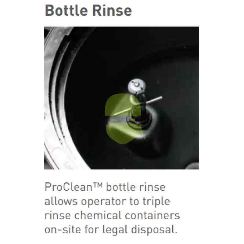 Clean Load Eductor On Board Sprayer RH 16mm Low Pressure/ High Flow Eductor